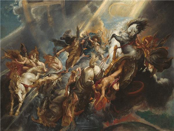 彼得·保罗·鲁本斯（Peter Paul Rubens）-辉腾的沦陷油画