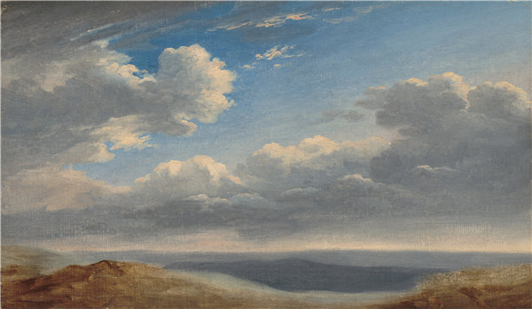 皮埃尔-亨利·德·瓦朗谢讷(Pierre-Henri de Valenciennes)-研究罗马大草原上的云.zip