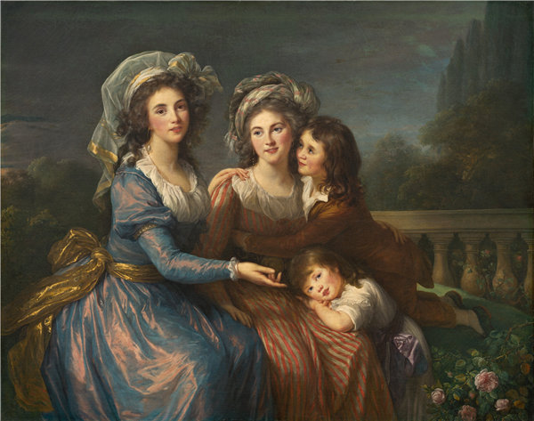 伊莉莎白·维杰·勒布伦(élisabeth Louise Vigée Le Brun)-侯爵夫人佩兹（Marquise de Pezay）.zip