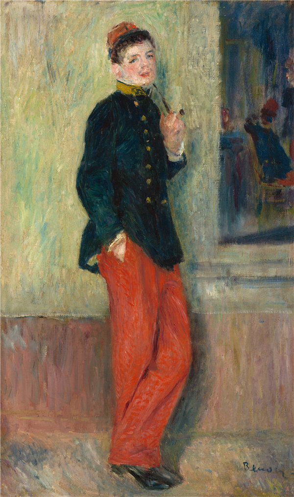 奥古斯特·雷诺阿（Auguste Renoir）-年轻的士兵油画