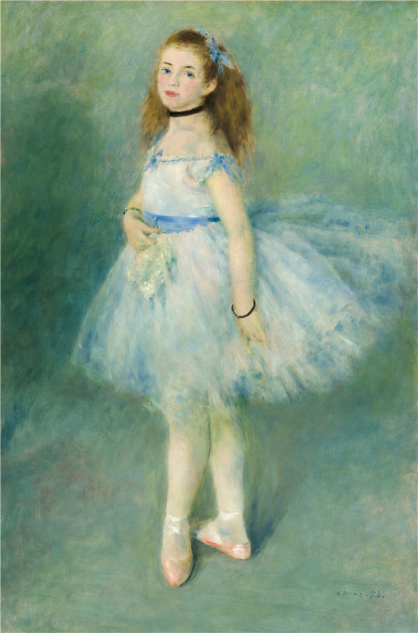 奥古斯特·雷诺阿（Auguste Renoir）-舞者油画高清下载