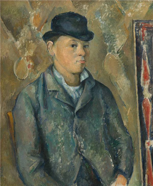 保罗·塞尚(Paul Cézanne)-艺术家的儿子保罗油画