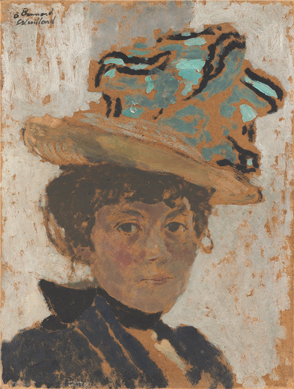 爱德华·维亚尔(Edouard Vuillard)-邦纳德夫人油画下载