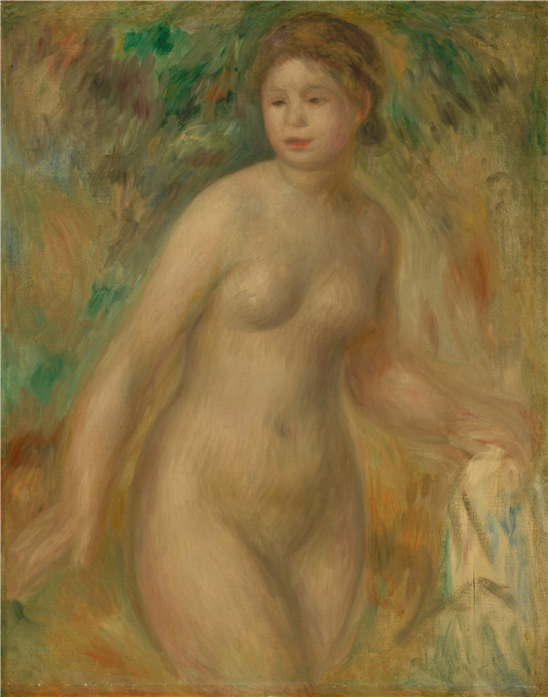奥古斯特·雷诺阿（Auguste Renoir）-裸露人体油画高清下载