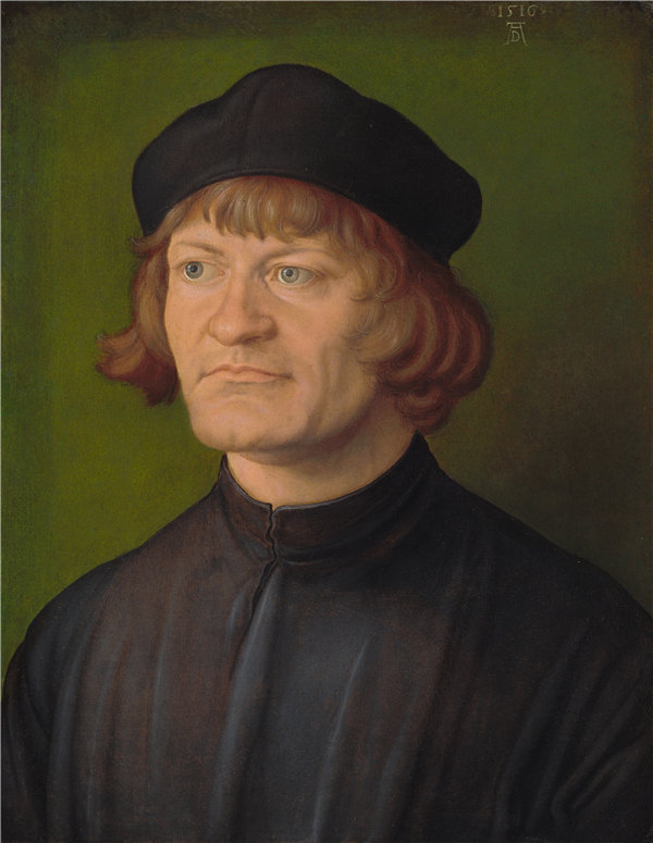 阿尔布雷希特·丢勒（Albrecht Dürer）-神职人员的肖像油画