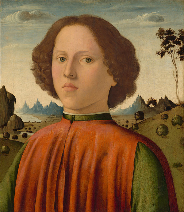 比亚焦·达安东尼奥 （Biagio d'Antonio）一个男孩的肖像作品下载