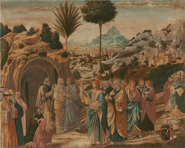 贝诺佐·戈佐利（Benozzo Gozzoli）-拉撒路的复活作品下载