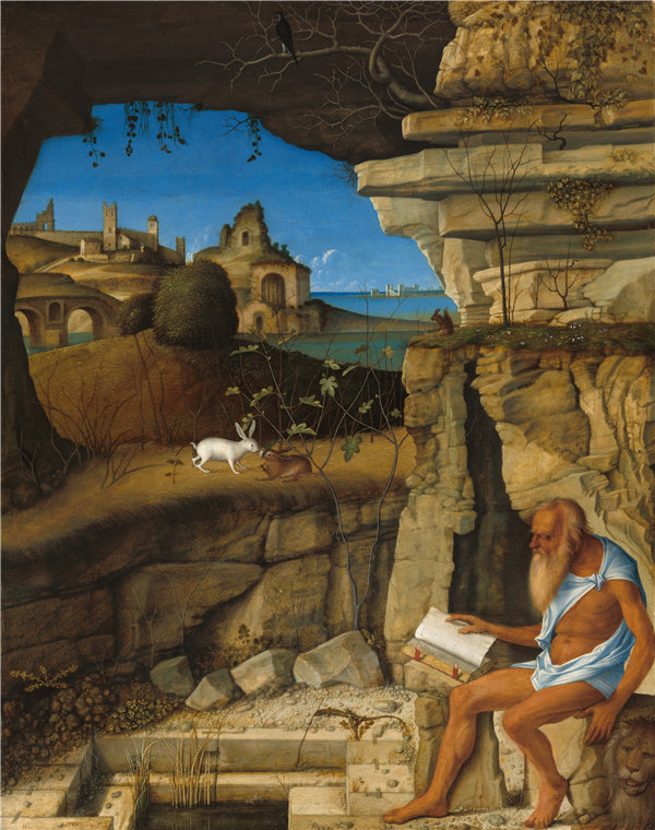 乔凡尼·贝里尼（Giovanni Bellini）-圣杰罗姆读书作品下载