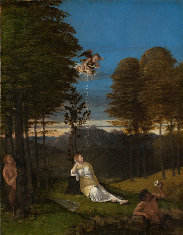 洛伦佐·乐透（Lorenzo Lotto）-贞操寓言作品下载