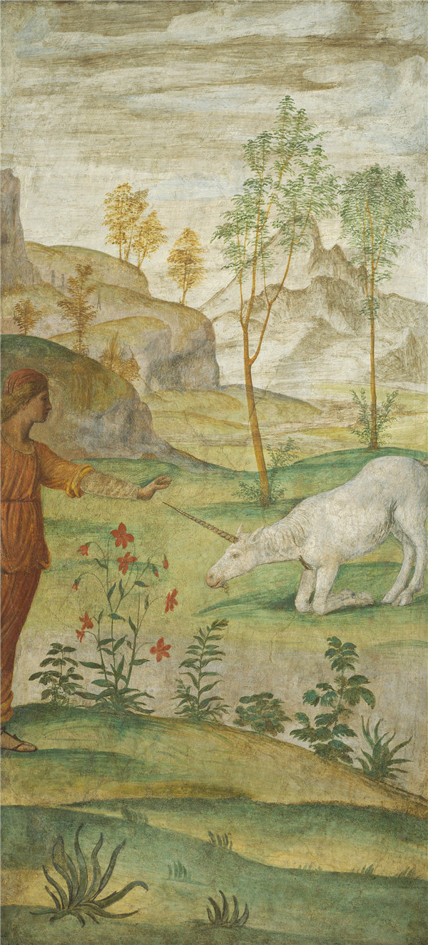 贝纳迪诺·路易尼（Bernardino Luini）-Procris和独角兽作品下载