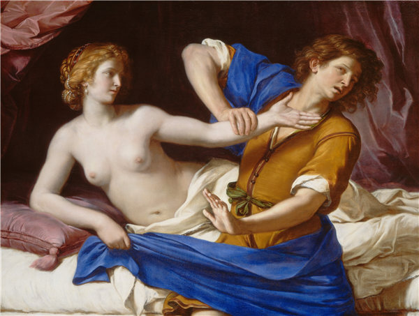 乔瓦尼·弗朗切斯科·巴比耶里（Giovanni Francesco Barbieri）-约瑟夫和波提乏的妻子作品