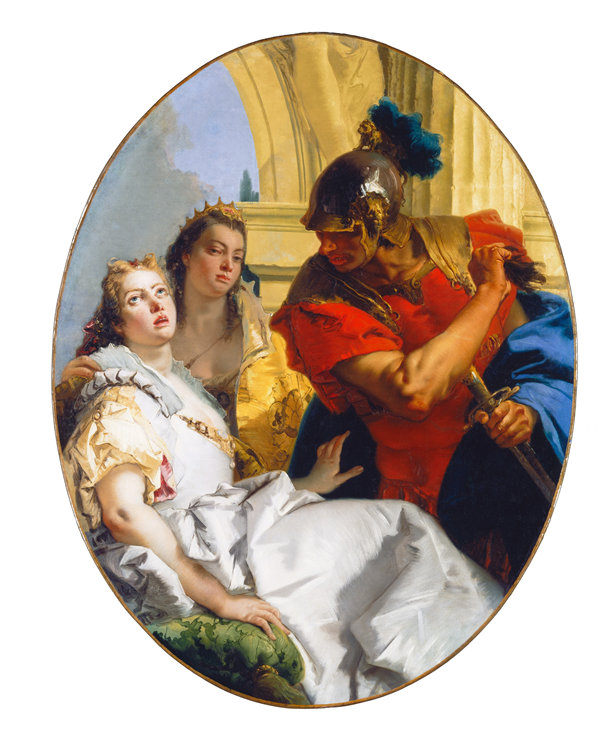 乔瓦尼·巴蒂斯塔·提埃波罗（Giovanni Battista Tiepolo）-古代史景作品下载