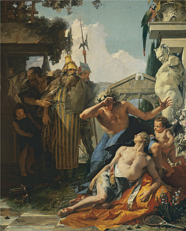 贾安巴蒂斯塔·提埃波罗（Giambattista Tiepolo）-风信子之死作品下载