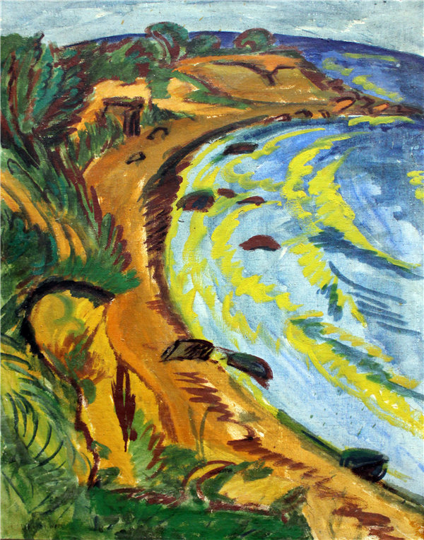 恩斯特·路德维希·基希纳（Ernst Ludwig Kirchner）-风景作品下载