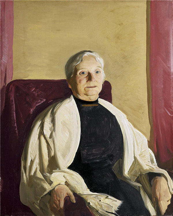 乔治·贝洛斯（George Bellows）-祖母作品下载