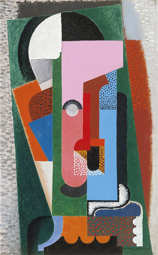 奥古斯特·赫宾(Auguste Herbin)-头 作品高清下载