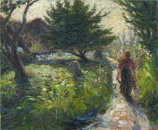 埃米尔·诺尔德(Emil Nolde)-夏日下午 1903年.作品下载