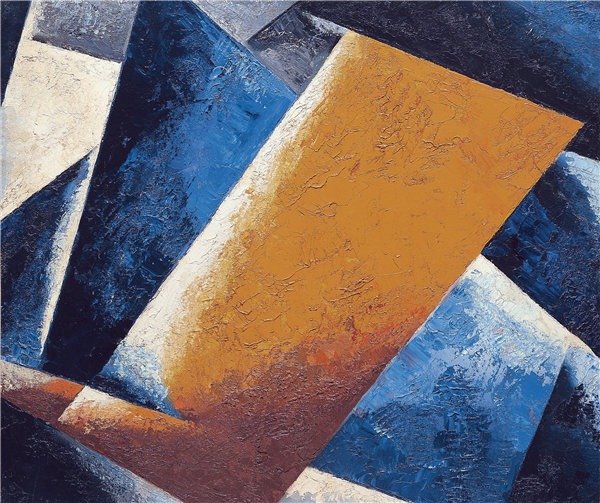 柳波夫·波波娃（Liubov Popova）-绘画建筑 1918年.作品下载