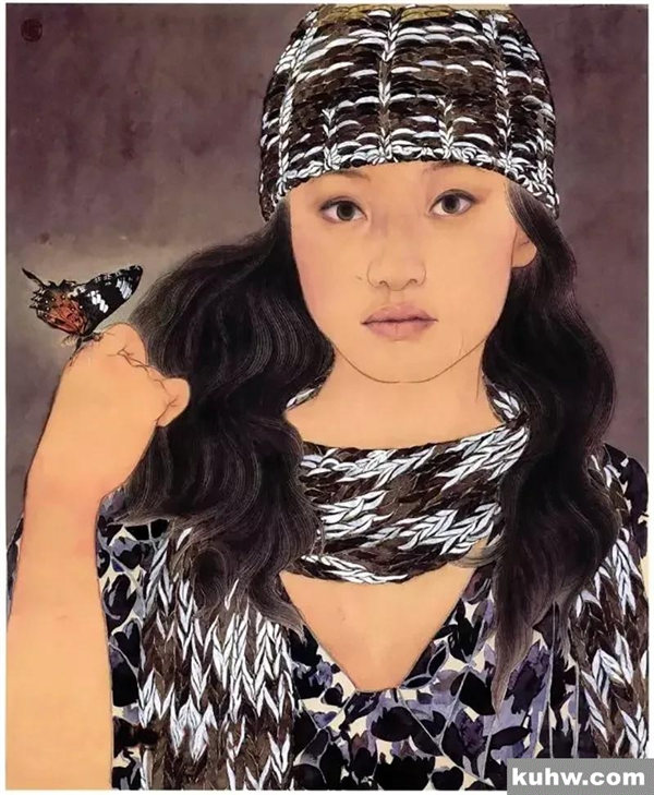 图文教程:重彩人物画法