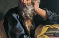 卡洛·马拉塔（Carlo Maratta）-圣马可福音传教士 1655年-1660年油画作品