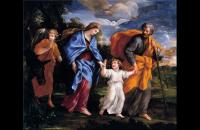 乔凡尼·弗朗切斯科·罗曼内利（Giovanni Francesco Romanelli）-从航班返回埃及 1635年-1640年油画