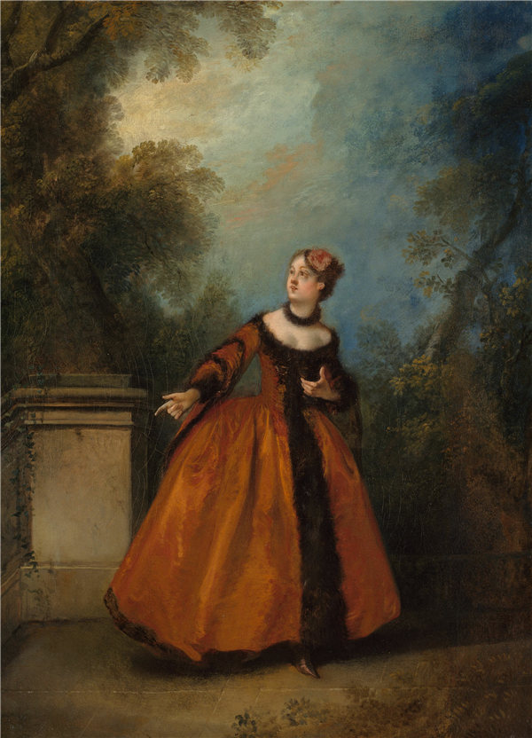 尼古拉斯·兰克里特（Nicolas Lancret）-美丽的希腊女人，1731年