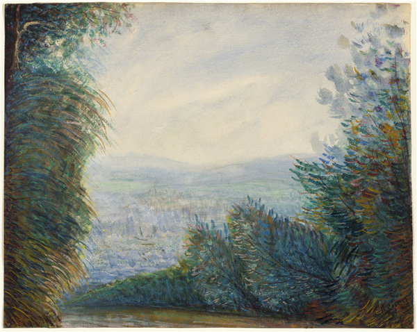 皮埃尔·奥古斯特·雷诺阿(Pierre-Auguste Renoir)-瓦兹河上的奥弗谷作品