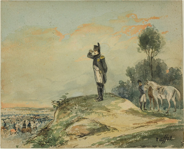 尼古拉斯·图桑·夏勒（Nicolas Toussaint Charlet）-拿破仑，1835年后作品高清下载