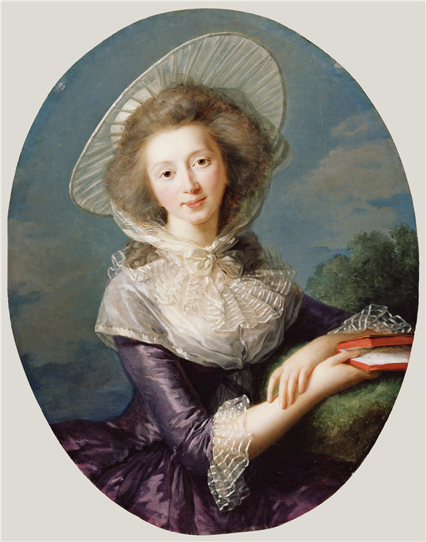 伊莉莎白·维杰·勒布伦（Élisabeth Louise Vigée Le Brun）-沃德勒维孔德修道院，法国，1785年.zip