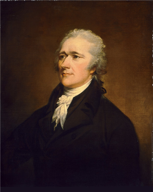 约翰·特朗布尔（John Trumbull）-亚历山大·汉密尔顿 1806年高清作品