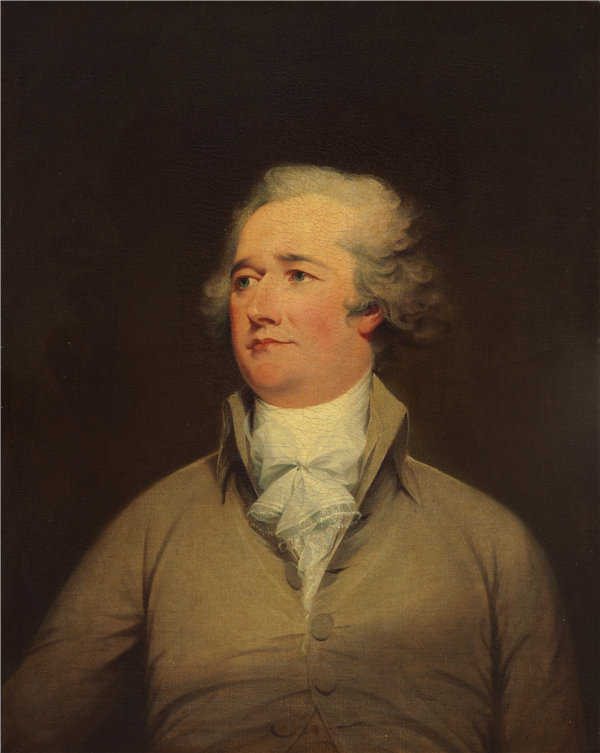 约翰·特朗布尔（John Trumbull）-亚历山大·汉密尔顿 1792年作品