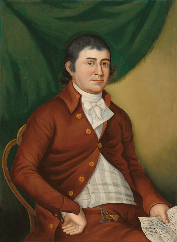 查尔斯·皮尔·波尔克（Charles Peale Polk）-托马斯·科科伦（Thomas Corcoran） 1802年作品