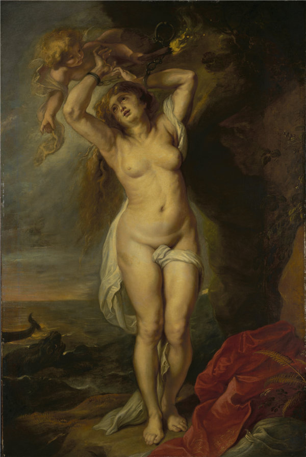 彼得·保罗·鲁本斯（Sir Peter Paul Rubens）-仙女座 1640年油画