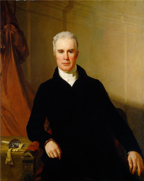 托马斯·萨利（Thomas Sully）-查尔斯·卡南·里奇利 1820年高清作品