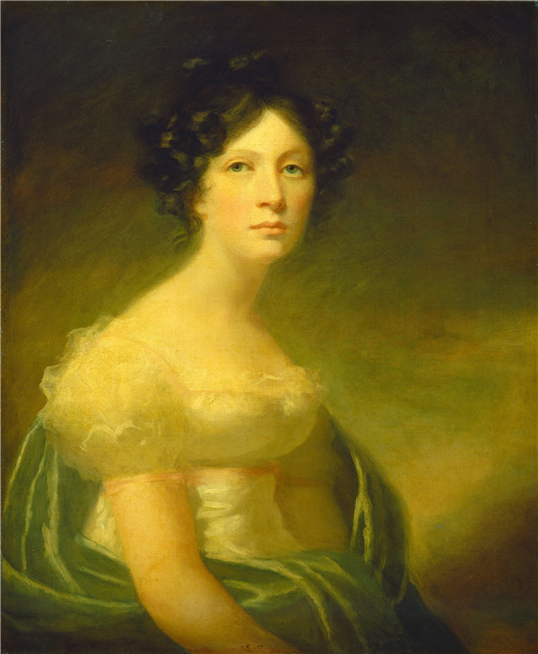 亨利·雷本（Henry Raeburn）-让·克里斯蒂小姐 1810年油画