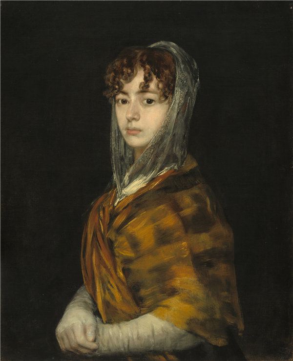 弗朗西斯科·德·戈雅 （Francisco de Goya y Lucientes）-塞诺拉·萨瓦萨·加西亚 1806年油画