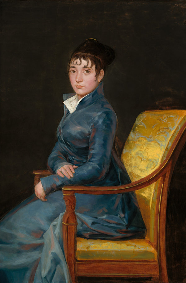 弗朗西斯科·德·戈雅 （Francisco de Goya y Lucientes）-瑟雷斯·路易丝·德·苏雷达 1803年油画