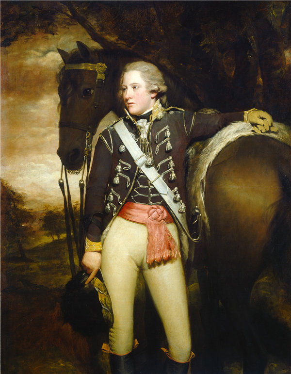 亨利·雷本（Henry Raeburn）-帕特里克·米勒上尉 1788年油画