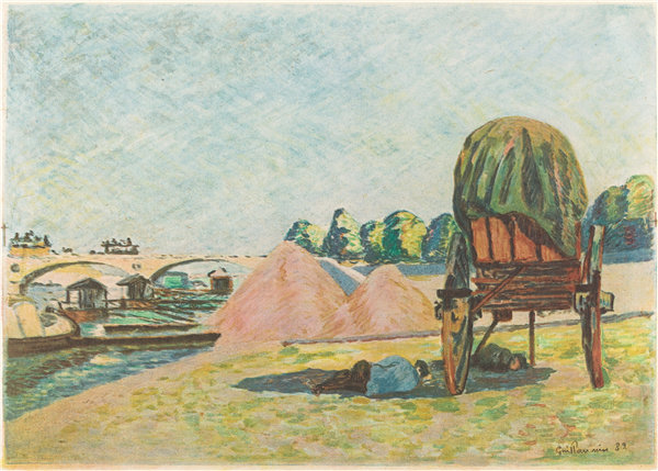 让·巴蒂斯特·阿曼德·纪尧姆（Jean Baptiste Armand Guillaumin）-风景 1882年油画