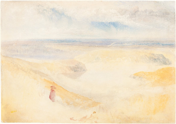 约瑟夫·马洛德·威廉·特纳(Joseph Mallord William Turner)-约克郡河 1827年油画