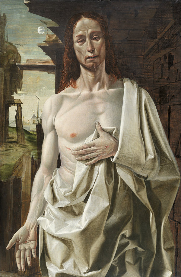 布拉曼蒂诺（Bramantino）-复活的基督 1490年作品