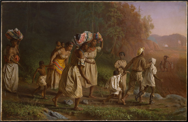 西奥多·考夫曼（Theodor Kaufmann）-  走向自由 1867年油画