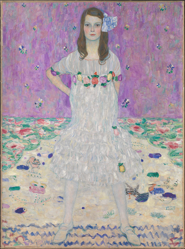 古斯塔夫·克里姆特（Gustav Klimt）-玛达·普里马维西 1912年作品