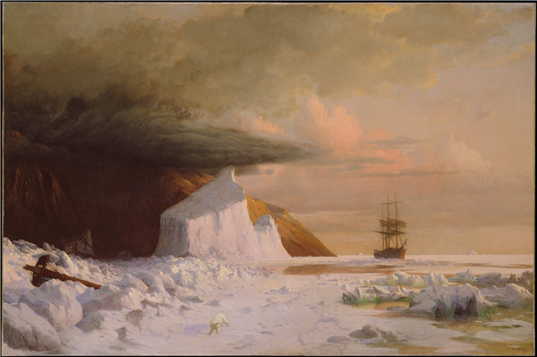 威廉·布拉德福德（William Bradford）-北极的夏天 1871年油画