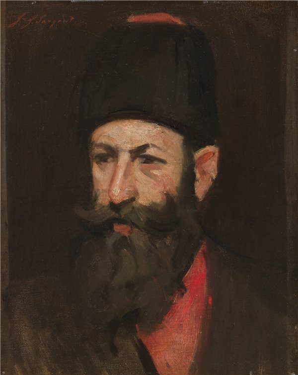 约翰·辛格·萨金特(John Singer Sargent)-哥萨克油画