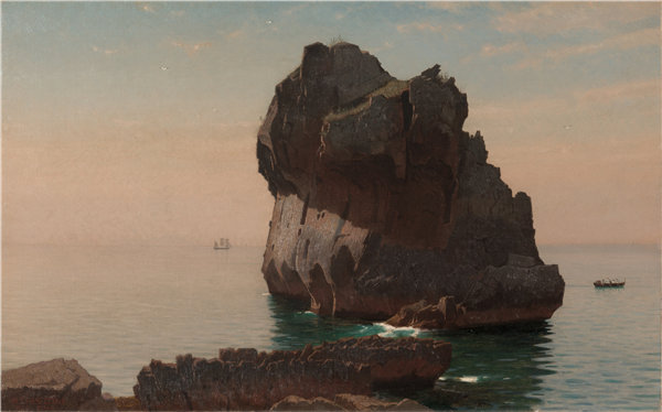 威廉·斯坦利·哈塞尔廷（William Stanley Haseltine）-卡普里 1869年油画