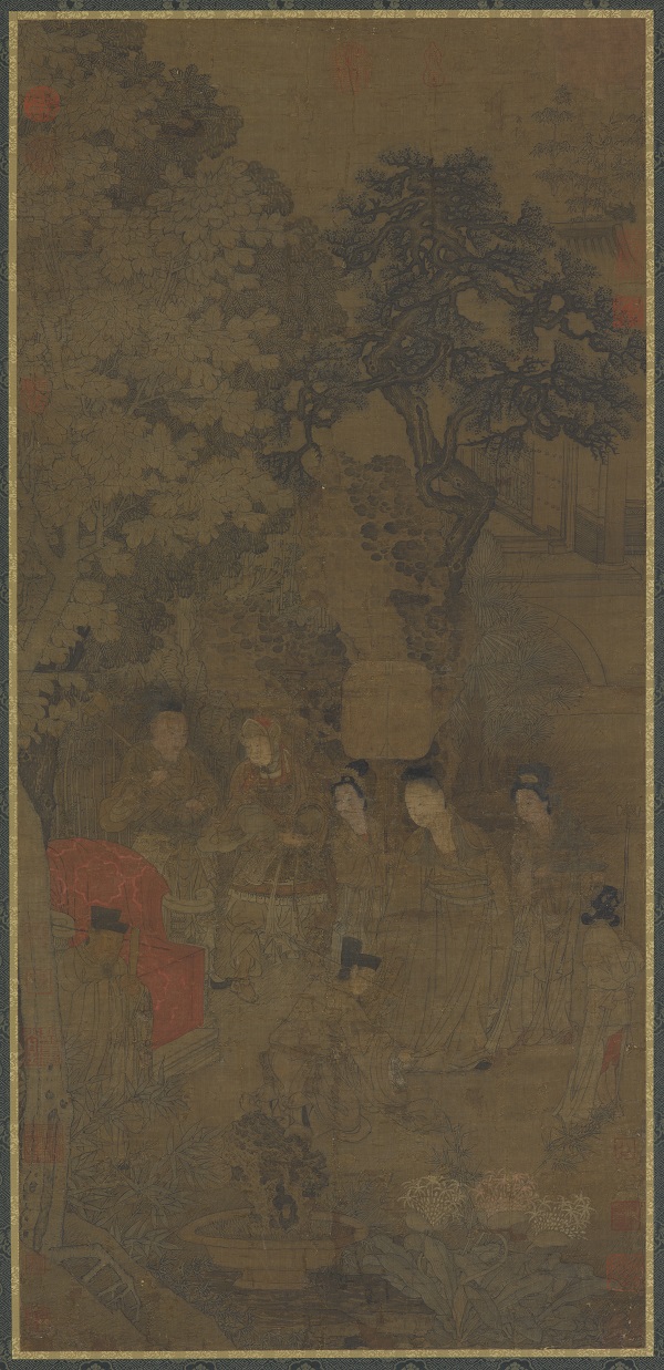 元代-《辛丕拉帝袍》国画作品高清下载