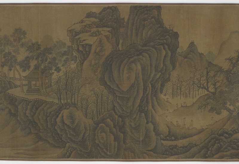 宋代画家郭熙-《与旅行者的风景》2