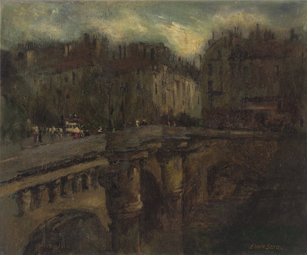 弗兰克·埃德温·斯科特 (Frank Edwin Scott)-L'Heure Bleu 巴黎 法国