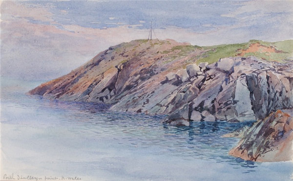 乔治·埃尔伯特·伯尔 (George Elbert Burr)-威尼斯 水彩